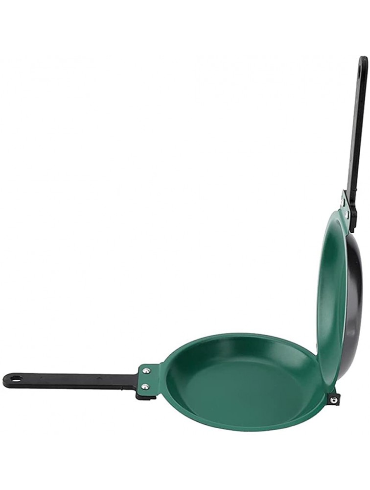 SHUOG Double Side Frying Pan Green Non-stick Flip Frying Pan With Ceramic Coating Pancake Maker Fit For Household Kitchen Cookware Chef's Pans - BAOMWONLM