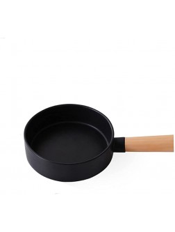 SHUOG Frying Pan Creative Round Handle Pasta Dish Simple Household Dishes Dessert Plate Western Steak Cutlery Pots And Pans Cookware Chef's Pans Color : 530ml - B9I2RQGQY