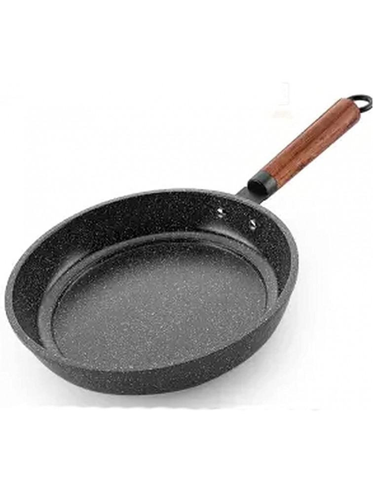 SHUOG Maifan Stone Non-stick Frying Pan Pan Non-oily Gas Induction Cooker General Frying Pan Wok Pan Pots And Pans Cookware Wok Pan Chef's Pans Color : 30 cm with lid - BYAPFKADI