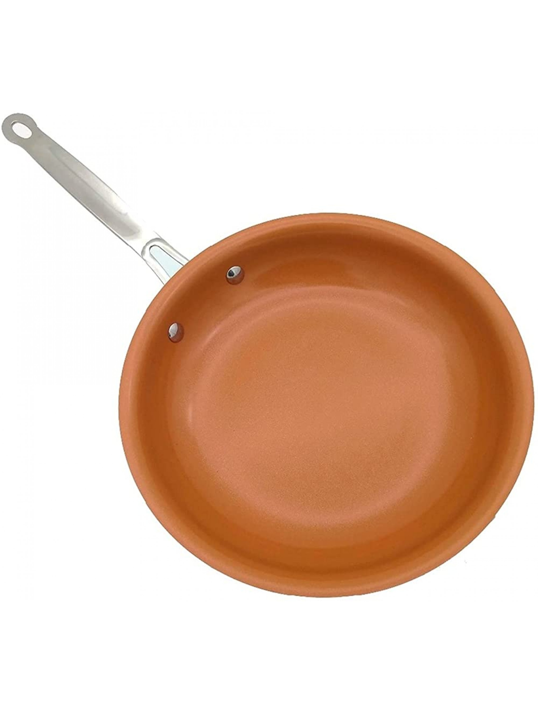 SHUOG Non-stick Copper Frying Pan With Ceramic Coating And Induction Cooking,Oven & Dishwasher Safe 10 Inches Chef's Pans - BFUIEC6PD
