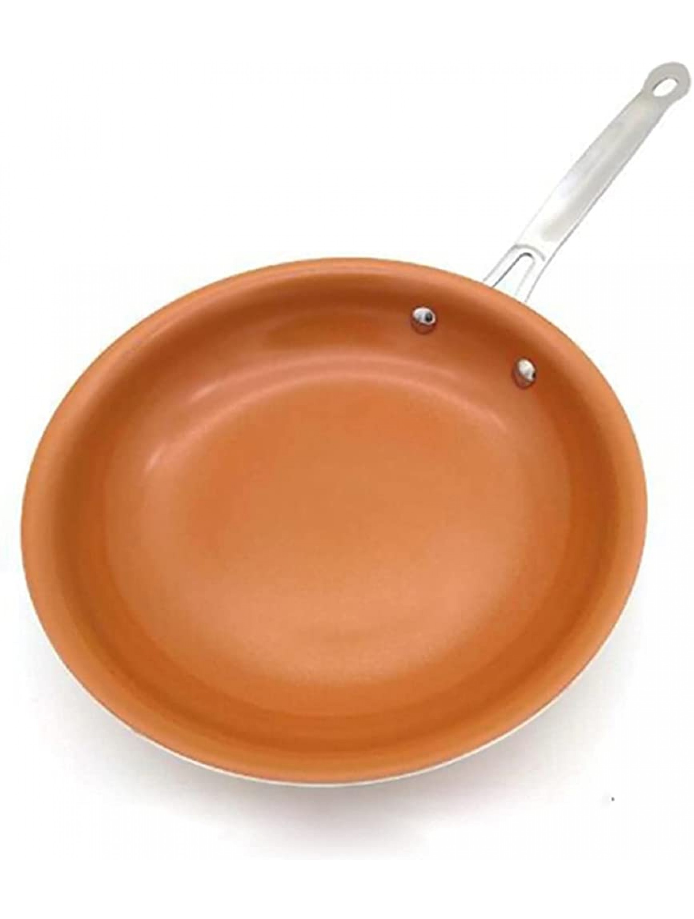 SHUOG Non-stick Copper Frying Pans Skillets With Coating Induction Cooking Oven Cooking Pot Nonstick Pan Cookware Chef's Pans Color : 28cm - BR4CUJRXE