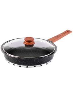 Velocidad Non-Stick Frying Pan Wok Maifan Stone Coating Chef's Pans with Heat Resistant Handle Use for Gas and Incuction Cooker Free Send Sponge - BZDLDXWG0