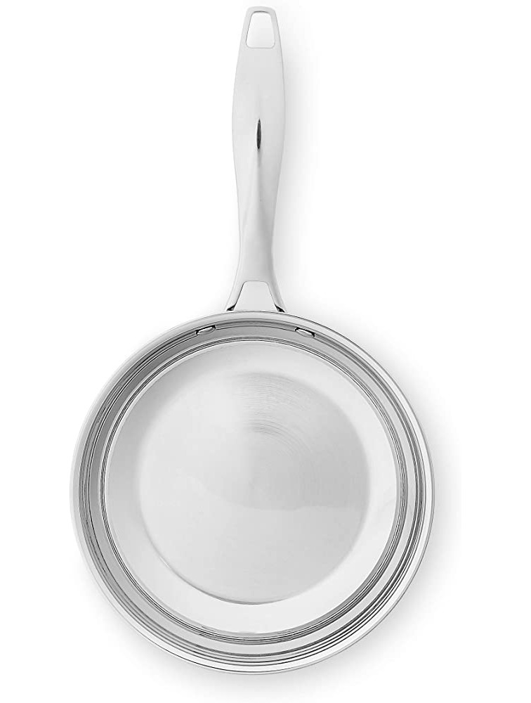 Basics Oven Safe Riveted Handle Frying Pan Silver 8-Inch - BUSYWEGRG