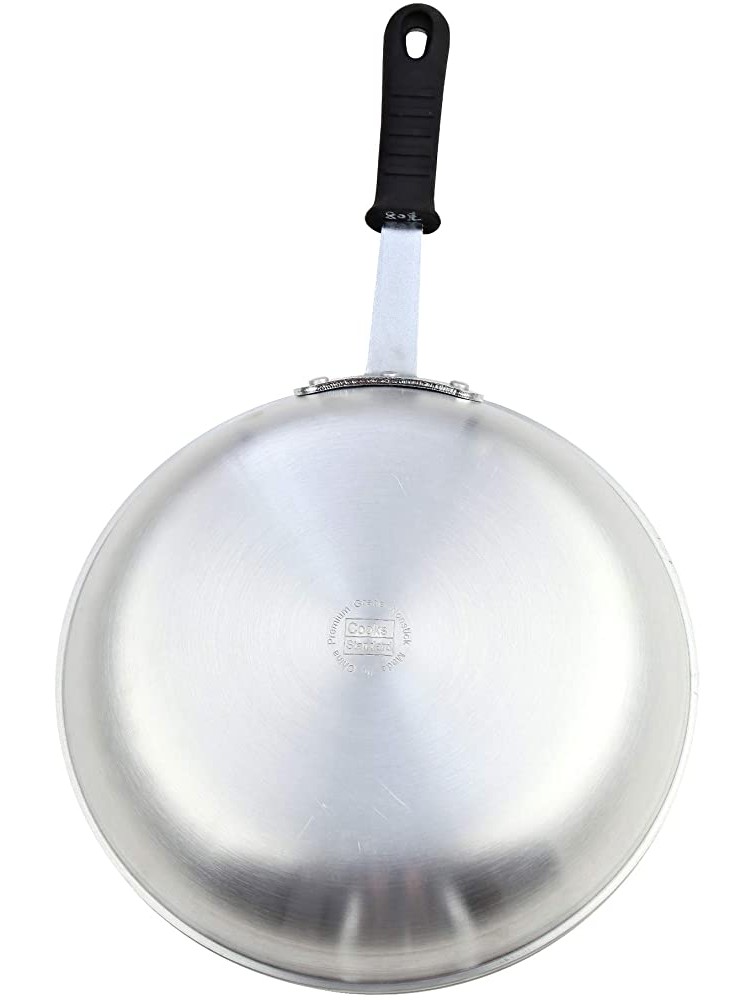 Cooks Standard Professional Aluminum Nonstick Restaurant Style Saute Skillet Fry Pan 10-inch 25cm metalic - BOT2VWZS9