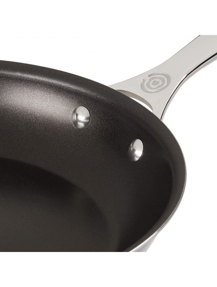 Le Creuset Tri-Ply Stainless Steel Nonstick Fry Pan Set 2 pc. 8 Fry Pan & 10 Fry Pan - BW7VFSW17