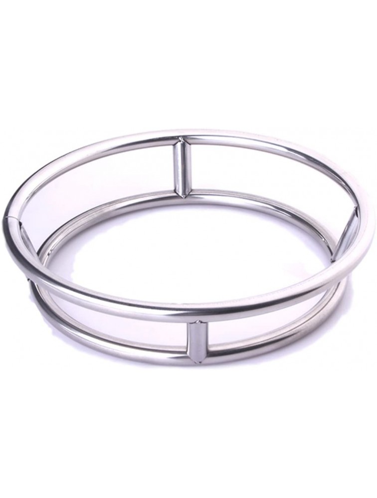 Wok Ring Stainless Steel Wok Rack Insulated Pot Mats Cookware Ring Wok accessories - BY080YOEG