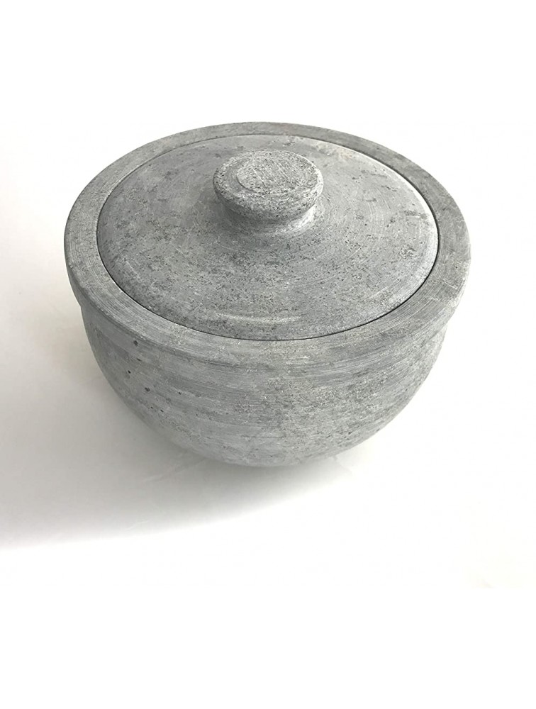 Ancient Cookware Indian Soapstone Curd Pot - BF3B0GMC9