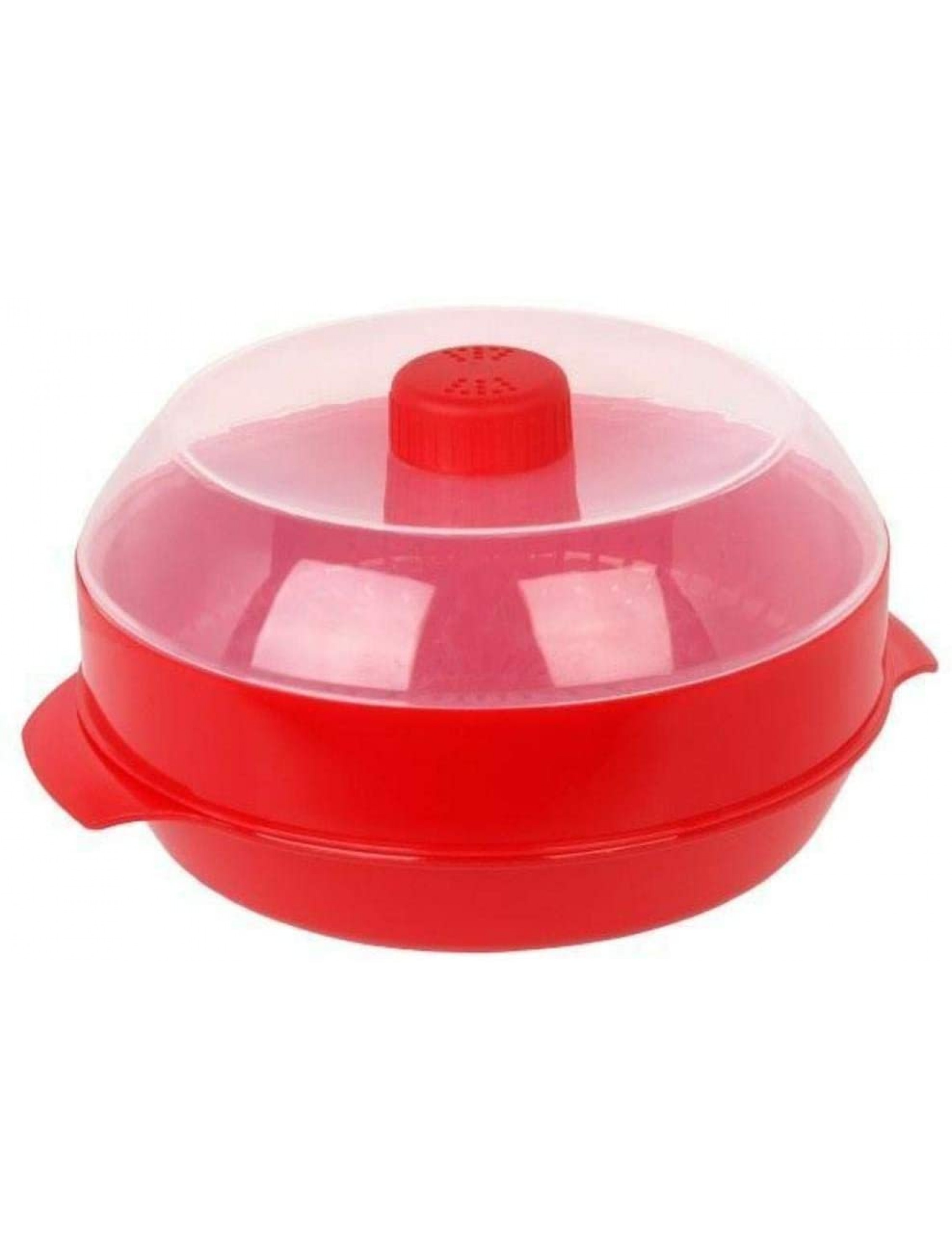 Microwave Steamer Multi-Purpose Use For Healthy Cooking Quick Fast Vegetables Meats Poultry or Fish Vented Knob -No Oil Needed! BPA FREE 42 oz. Capacity - BRCQX6TJM