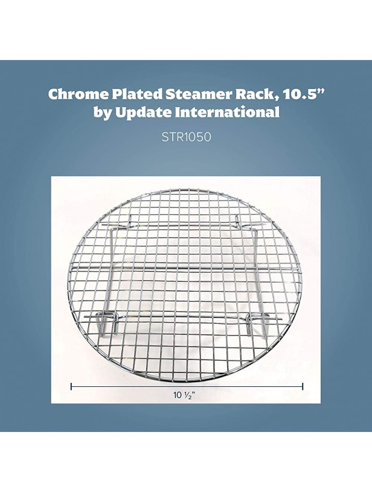 Update International STR1050 Steamer Rack 10.5 Silver - BEJPOVNTS