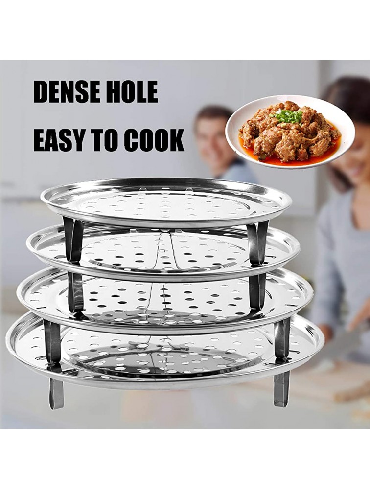Yesland 5 Sizes Stainless Steel Steamer Rack Pressure Cooker Canner Rack & Cooling Rack with Detachable Legs Round Pot Steaming Tray for Baking Cooking Steaming7'' 7.5'' 8.5'' 9.25'' 10'' - B3NT0Y3VX