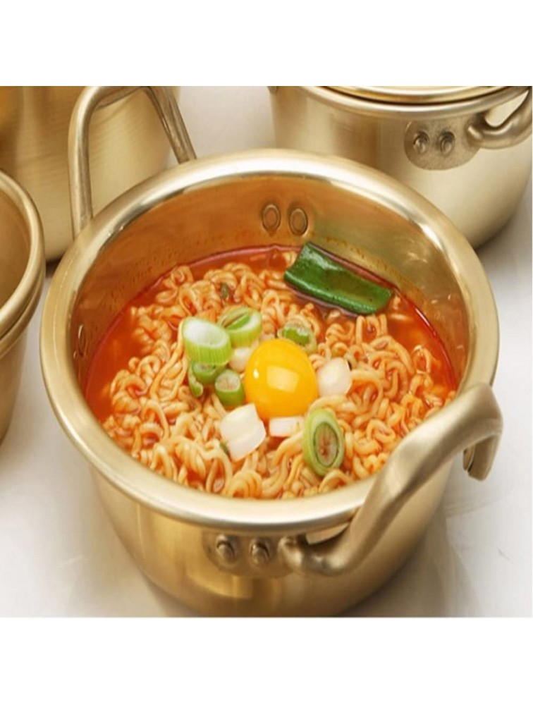 Easy Korean Ramen Noodle Pot Yellow Pot for Shin Ramen & Instant Noodle Ramen #4. 7.9 inch 20cm - B3PFI742V