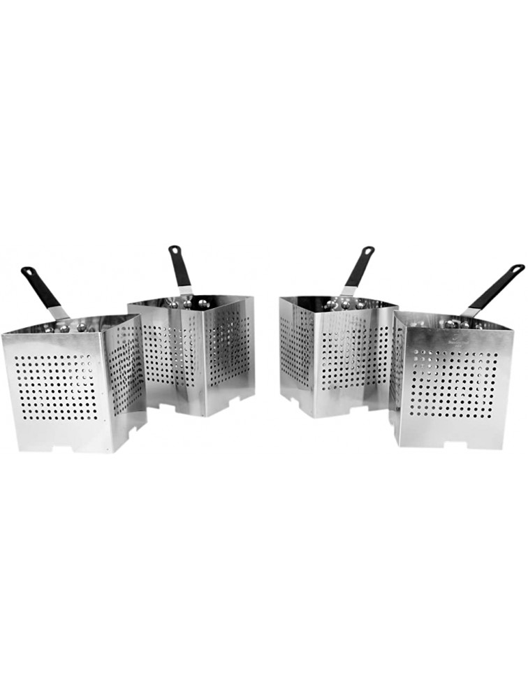 Thunder Group 5 Piece Set Aluminum Pasta Cookers - B8AE4RD0P