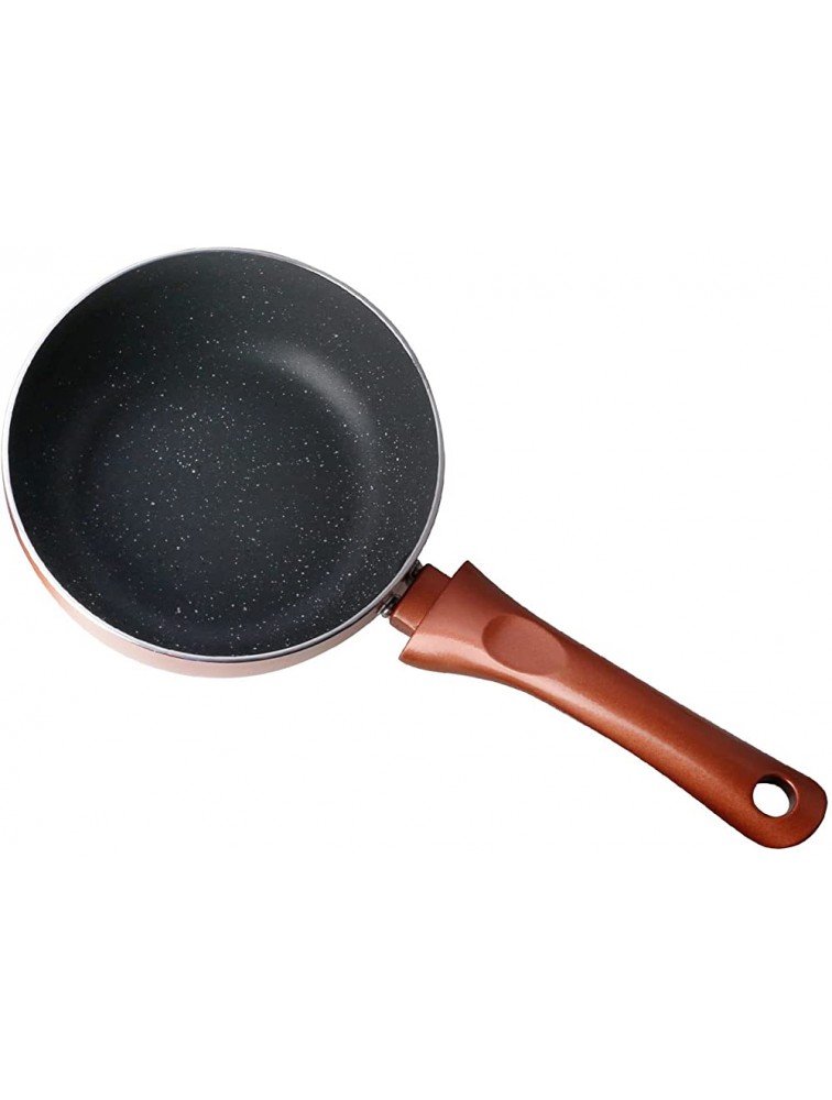 Omelet Pan Nonstick 8 Inch for Cook Induction Cooktop Small Frying Pan Non Stick Egg Pan with Keep Cool Handle Suitable for All Stoves - BH6UL7X3I