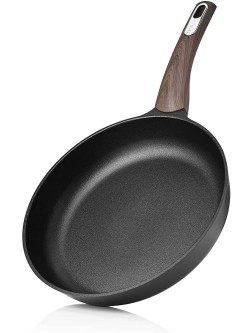 SENSARTE 8 Inch Nonstick Frying Pan Skillet Omelette Pan Cooking Pan with Woodgrain Handle,Egg pan Chef's Pans for All Stove Tops,Healthy and Safe Nonstick Cookware,PFOA Free,Induction Compatible - B34K17S67