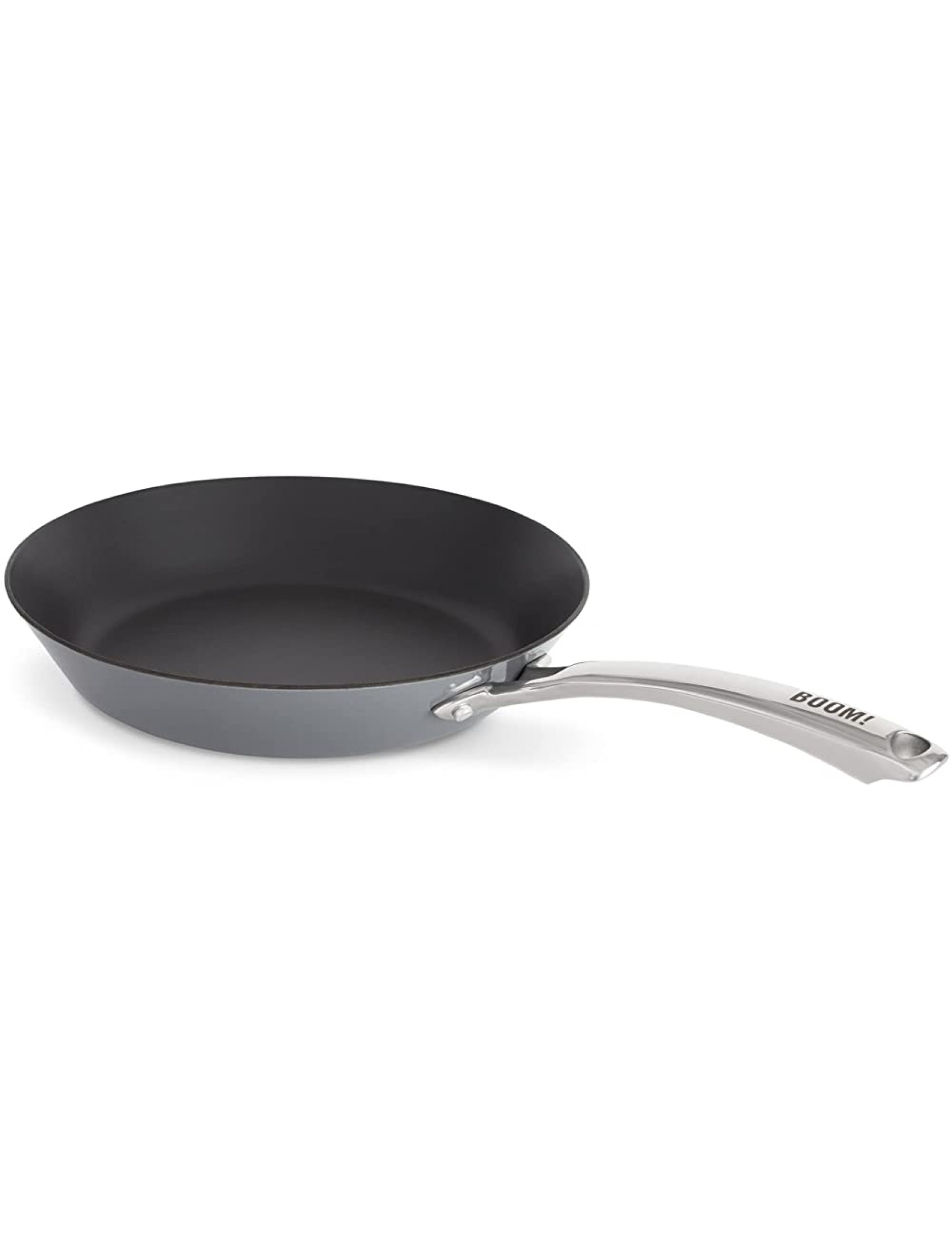 The Fit Cook x Dash Carbon Steel Fry Pan for Frying Searing and More 10 Slate - B9BSYTDNJ
