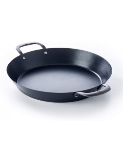 BK Black Steel Seasoned Carbon Steel Paella Pan 15" - BCHNNF1HZ
