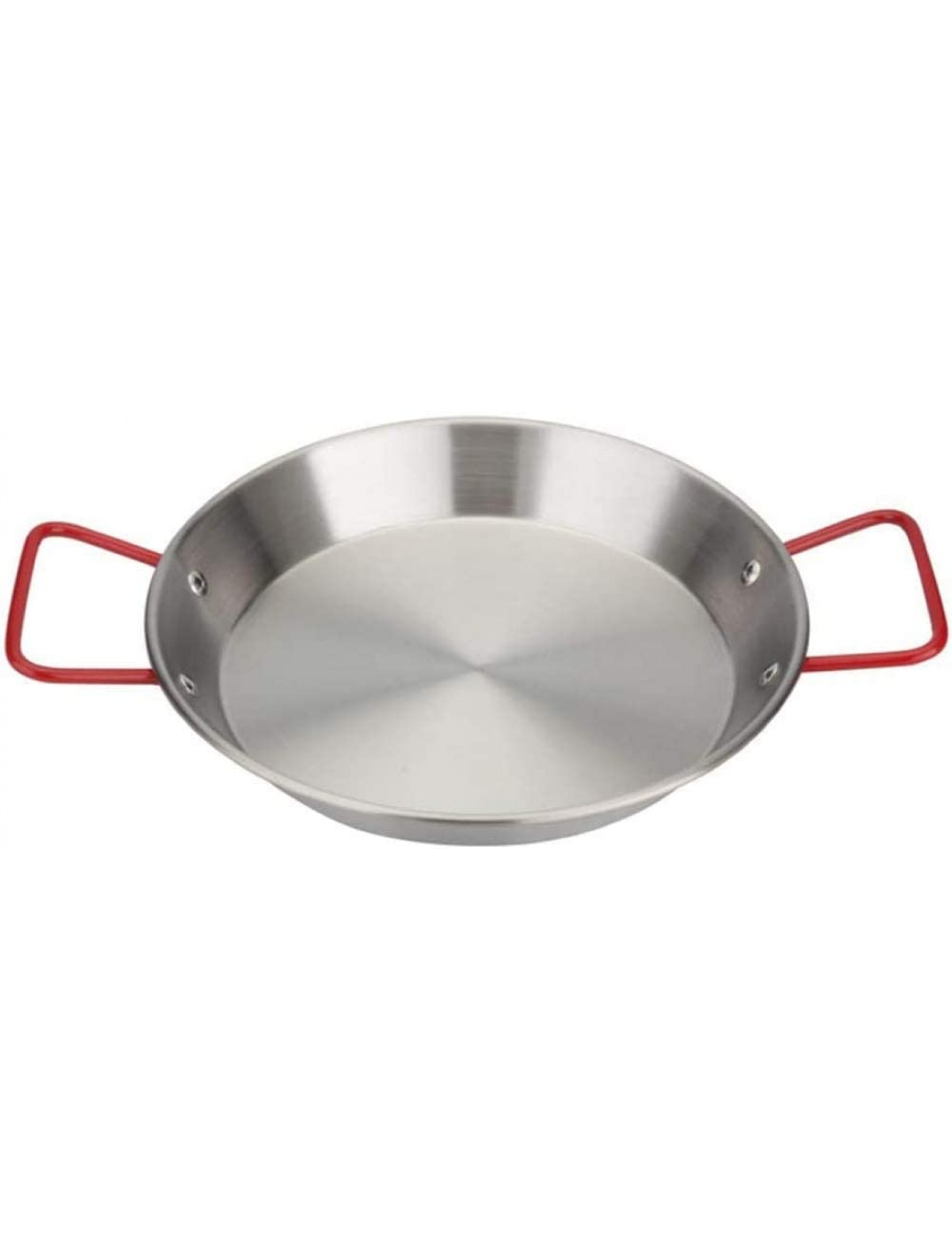FBWSM Professional Paella Pan Nonstick Stainless Steel Anti-scalding Handles Universal for All Sources of Heating for Home Hotel Restaurant -32cm - B136Q3OIV