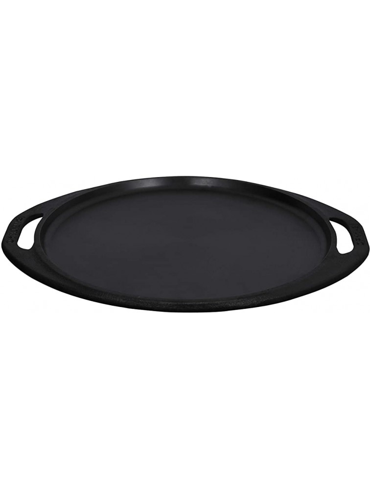 Dynamic Cookwares Cast Iron Dosa Roti Pizza Tawa 11 inch Machined & Pre-seasoned Easy Release Surface - BQKYKSERN