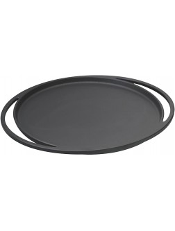Lava ECO Enameled Cast-Iron 11-1 2 inch Multi-Purpose Pizza  Crepe Pancake Pan Slate Black - BLZIJLKFF