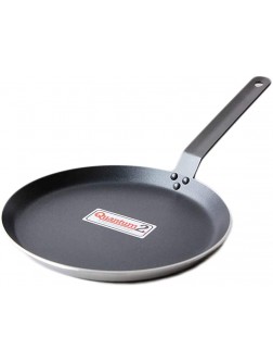 Professional Crepe and Pancake Omelet Pizza Pan Nonstick Griddle Pan Crepe Pancake Frying pan Aluminum for Steak Pizza Frying Eggs Restaurant Hotel and Household Color : Silver - BHU1WMBK9