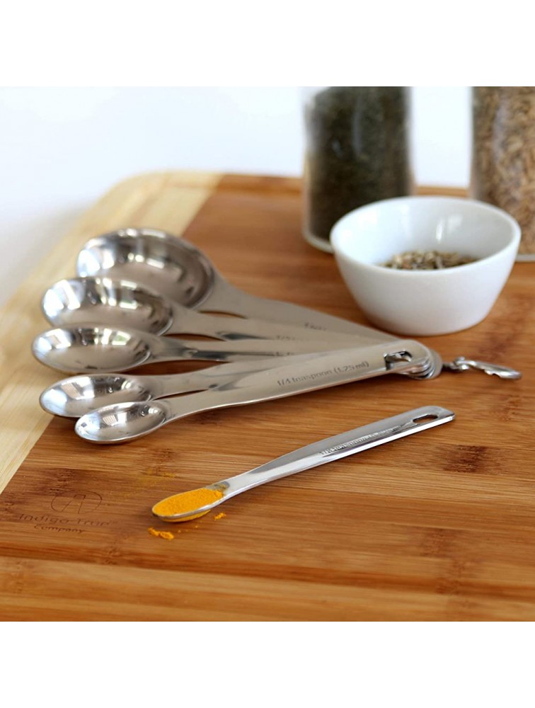 The ORIGINAL Crepe Spreader and Spatula Kit with Stainless Steel Measuring Spoons - BA83EAKR9