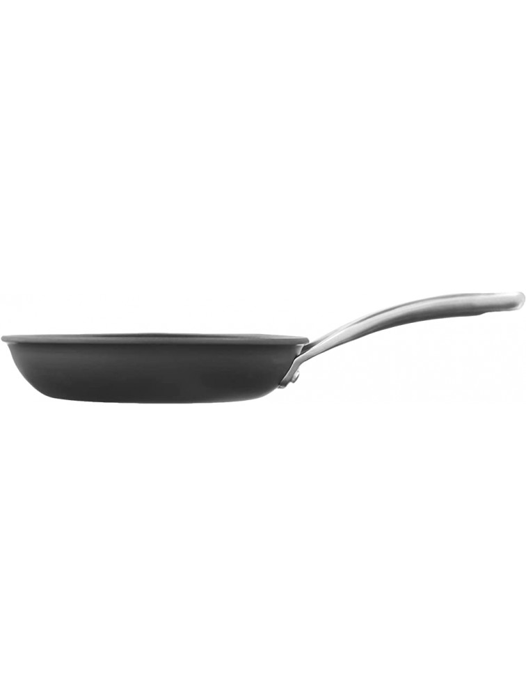 Anolon Allure Hard Anodized Nonstick Frying Pan Fry Pan Hard Anodized Skillet 8.5 Inch Gray - B8H5KMY7E
