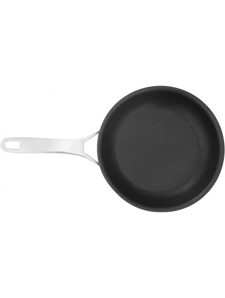 Anolon Allure Hard Anodized Nonstick Frying Pan Fry Pan Hard Anodized Skillet 8.5 Inch Gray - B8H5KMY7E