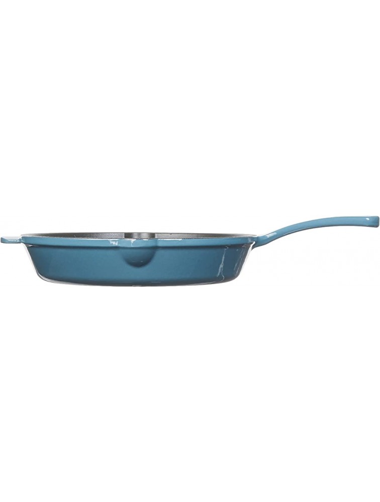 Cuisinart CI22-24BG Chef's Classic Cast Iron Round Fry Pan 10 Enameled Provencial Blue - BRGT9QMT5
