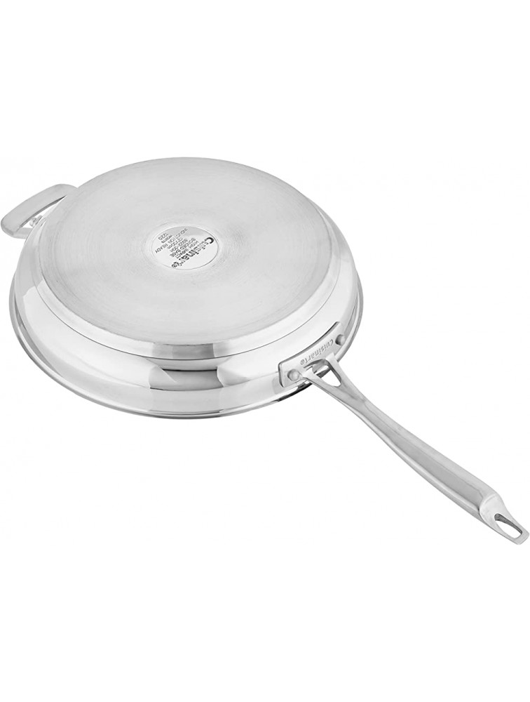 Cuisinart Professional Stainless Skillet with Helper 12-Inch - BL2BUSIBV