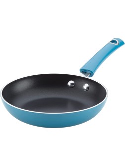 Rachael Ray Cityscapes Nonstick Frying Pan Skillet 8 Inch Turquoise - BZ4OUUY3L