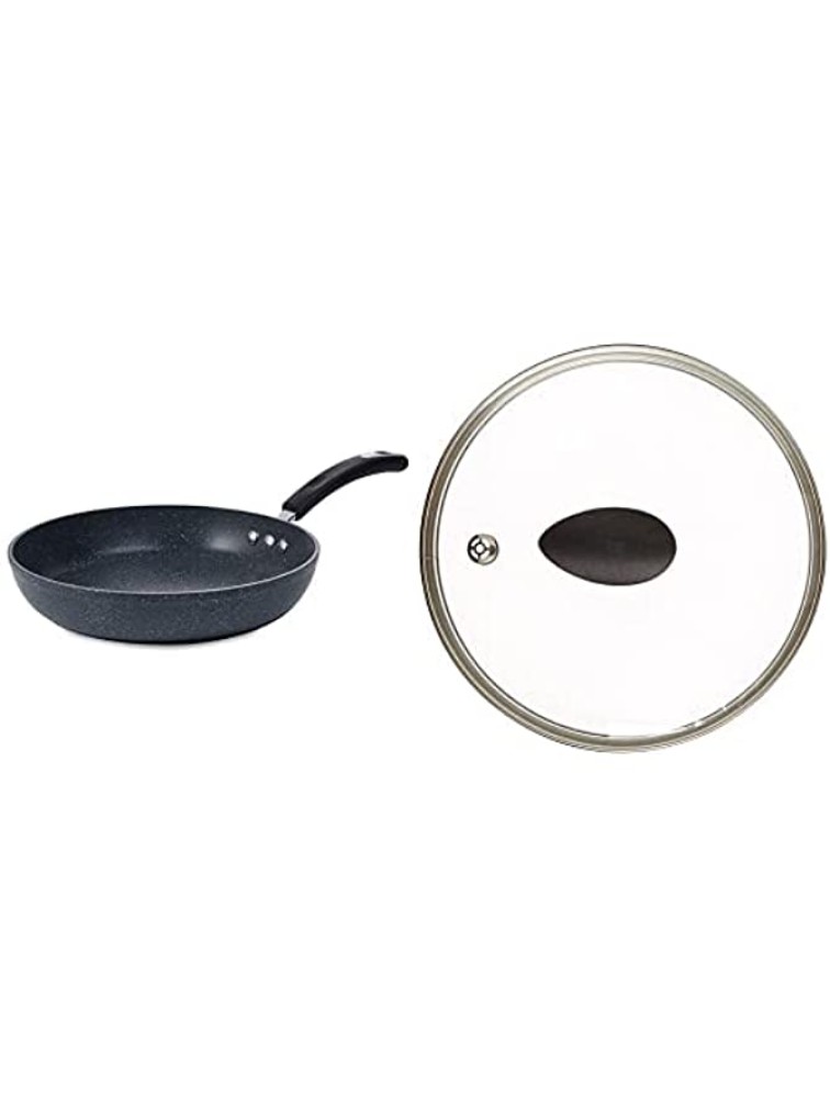 10" Stone Earth Frying Pan and Lid Set by Ozeri with 100% APEO & PFOA-Free Stone-Derived Non-Stick Coating from Germany - B31VWFW7G