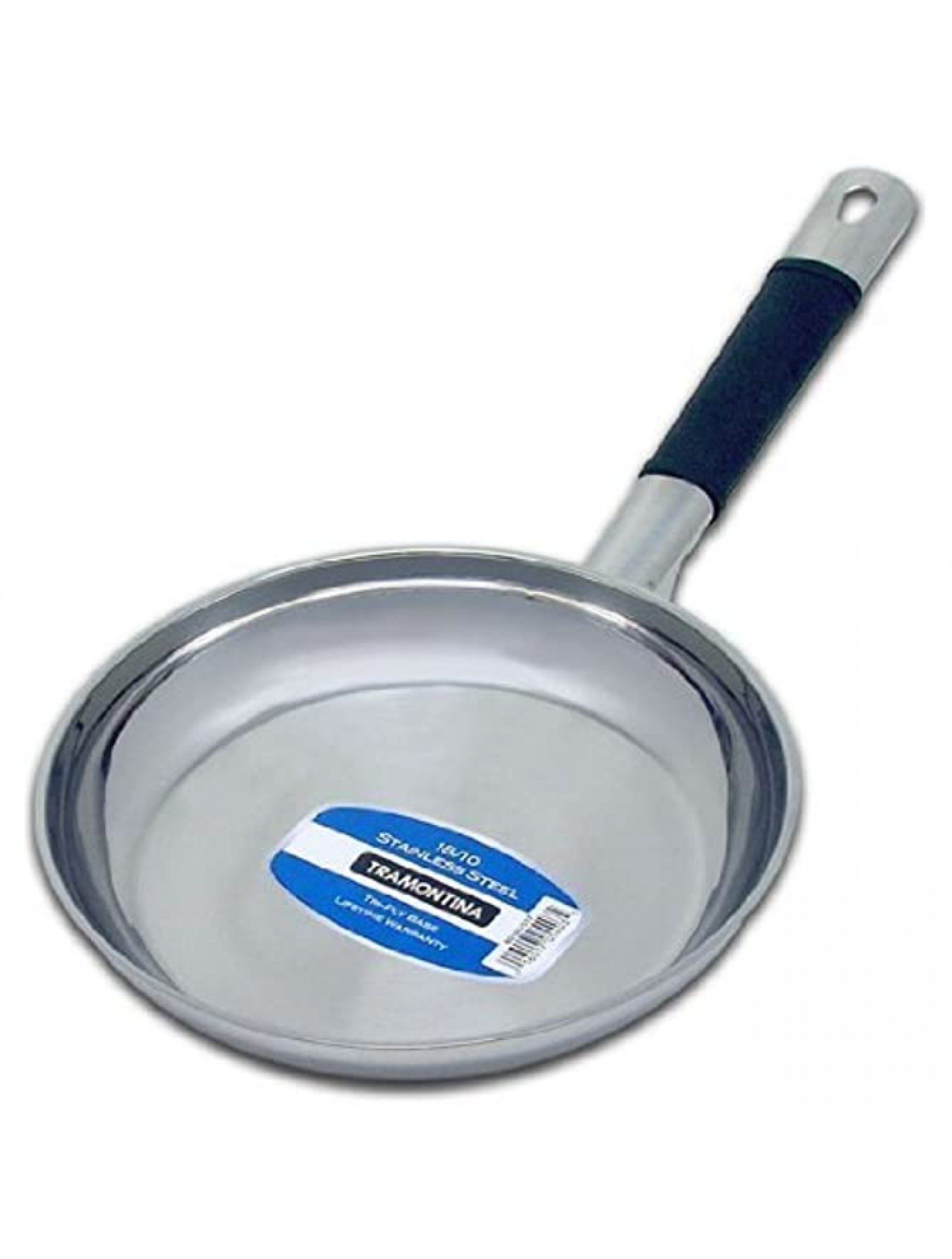 8 20cm 18 10 Tramontina Stainless Steel Saute Frying Sauce Skillet Fry Pan - B5UCGZQ1L