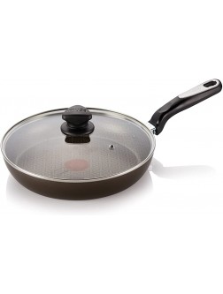 IMUSA USA 10'' Talent Master Line Nonstick Fry Pan with Glass lid & Thermal Signal - BJTQ6QN59