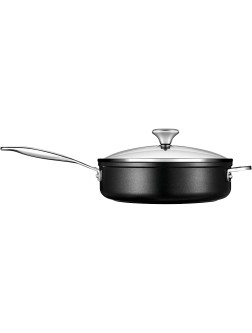 Le Creuset Toughened Nonstick PRO Saute Pan With Glass Lid 4.25 qt. - B67EWP4LD