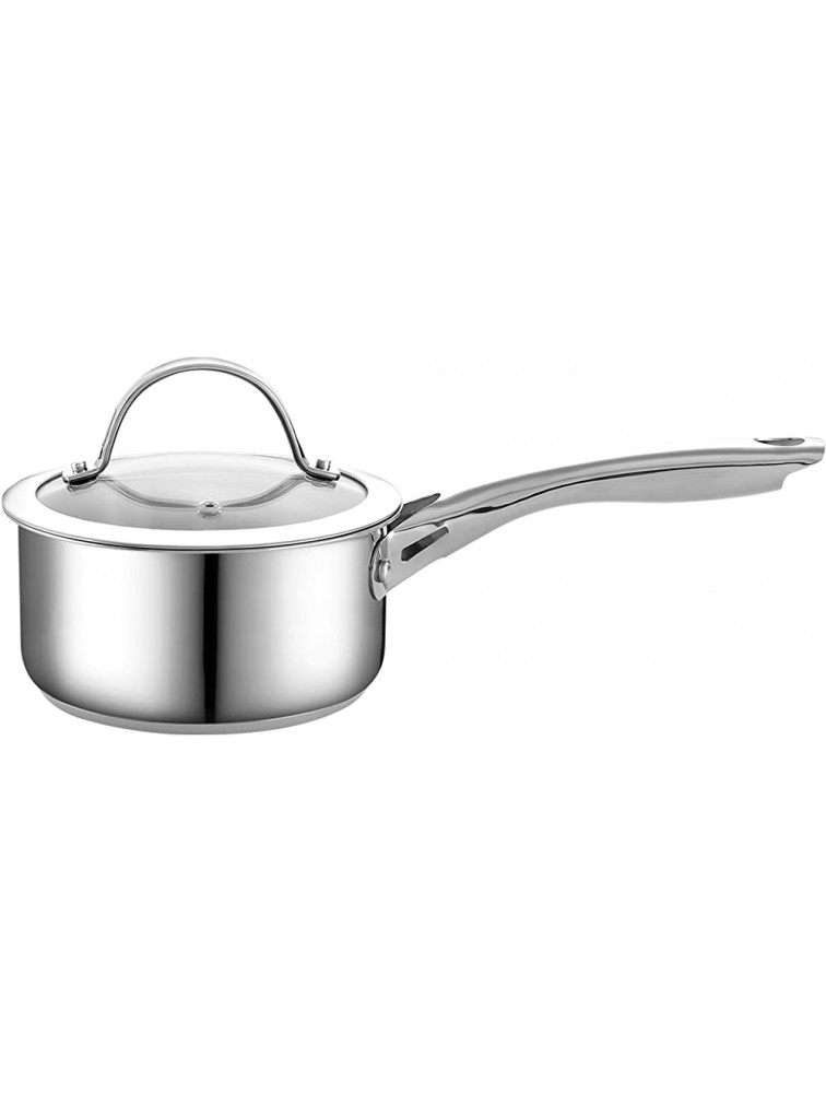 Cooks Standard 1.5 Quart Stainless Steel Saucepan with Lid - BUUNDSJZ9