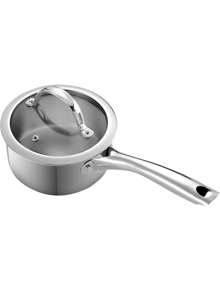 Cooks Standard 1.5 Quart Stainless Steel Saucepan with Lid - BUUNDSJZ9