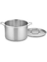 Cuisinart MultiClad Pro Stainless 12-Quart Stockpot with Cover - BF3YPKXQF