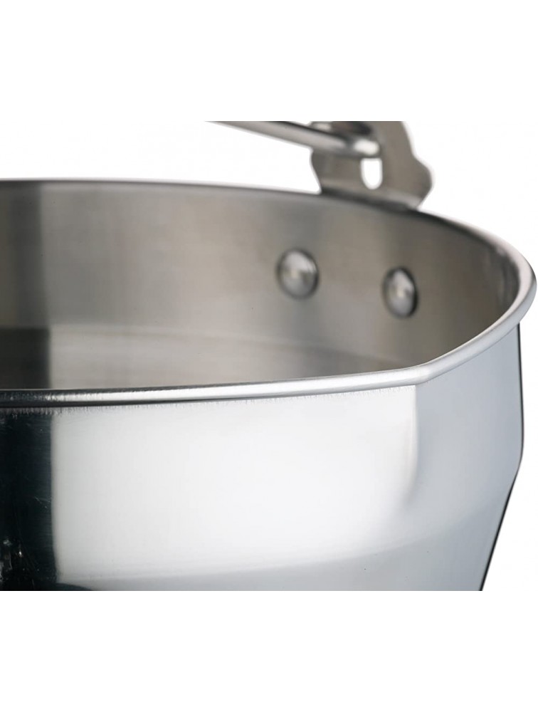 Kitchencraft Home Made Stainless Steel Maslin Pan With Handle 9 Litre - BZM2QP2PQ