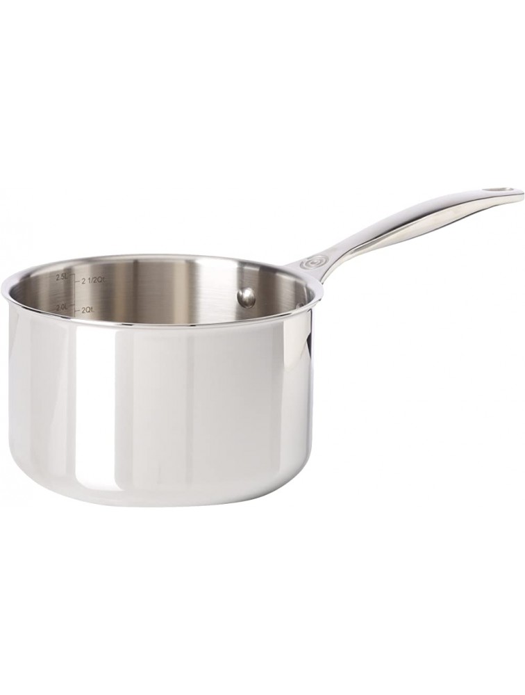 Le Creuset Tri-Ply Stainless Steel Saucepan 3 qt. - BS4322H4Y