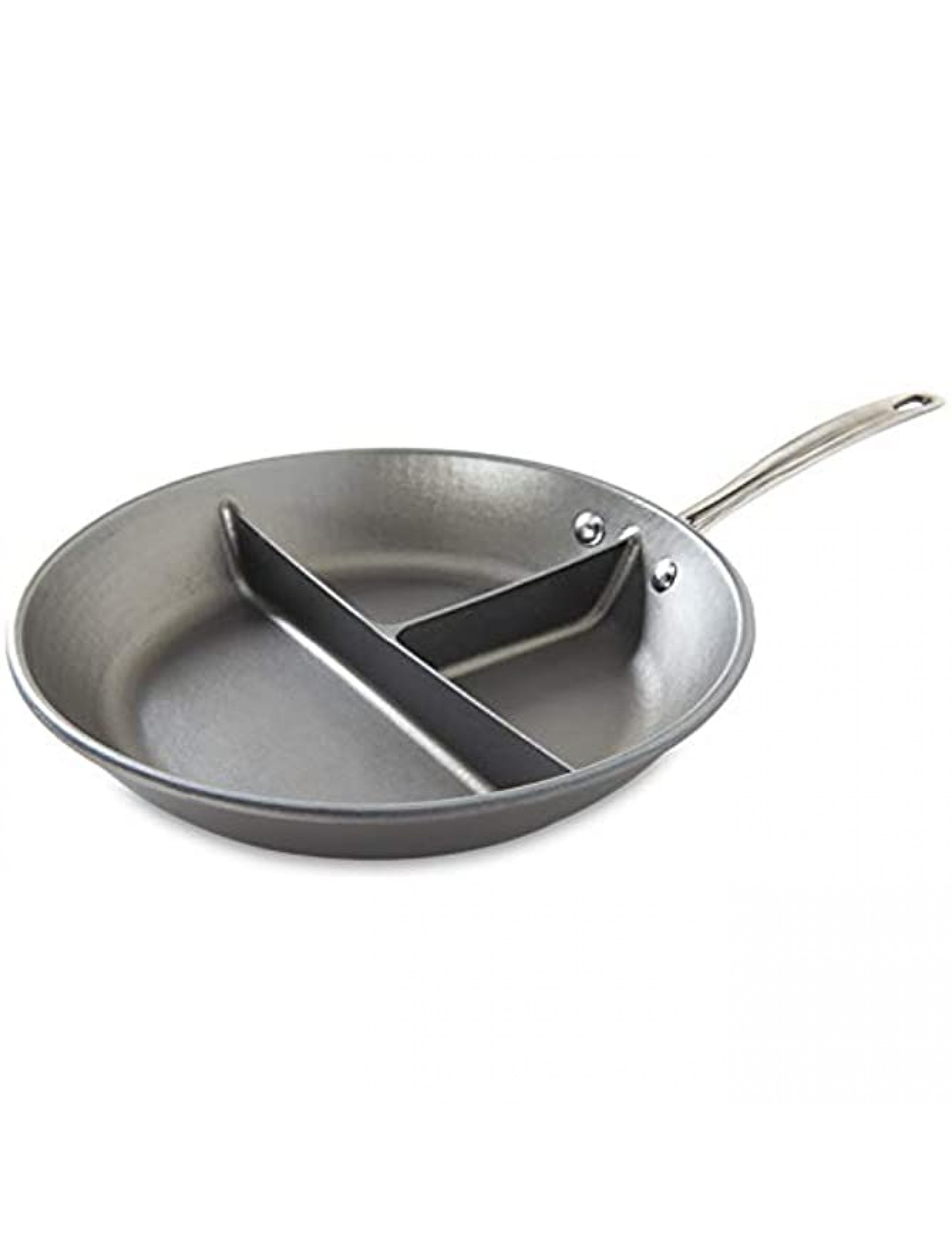 Nordic Ware 14621 Nordic Ware Divided Sauce Pan 3-in-1 Silver - BMVN9QV5I