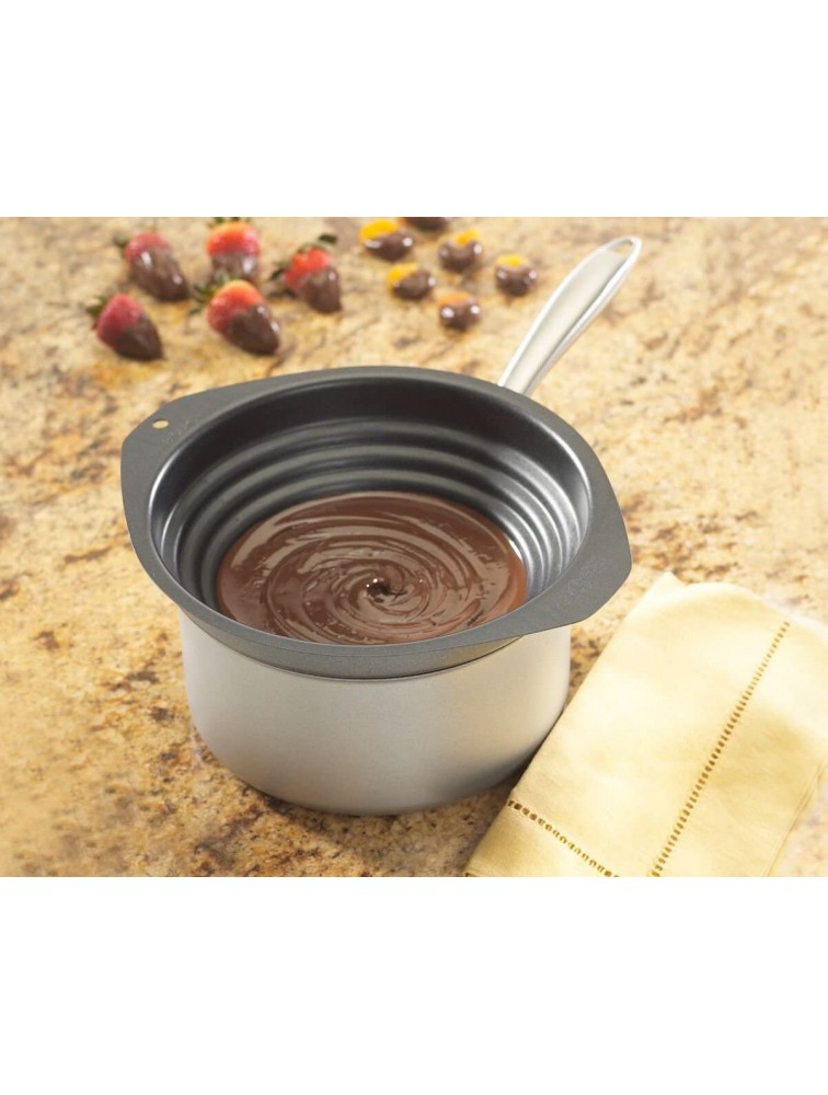Nordic Ware Universal 8 Cup Double Boiler Fits 2 to 4 Quart Sauce Pans - BXC1RML63