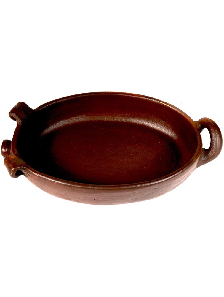 Ancient Cookware Pomaireware Pig Faced Roaster - B9C4RBW8S