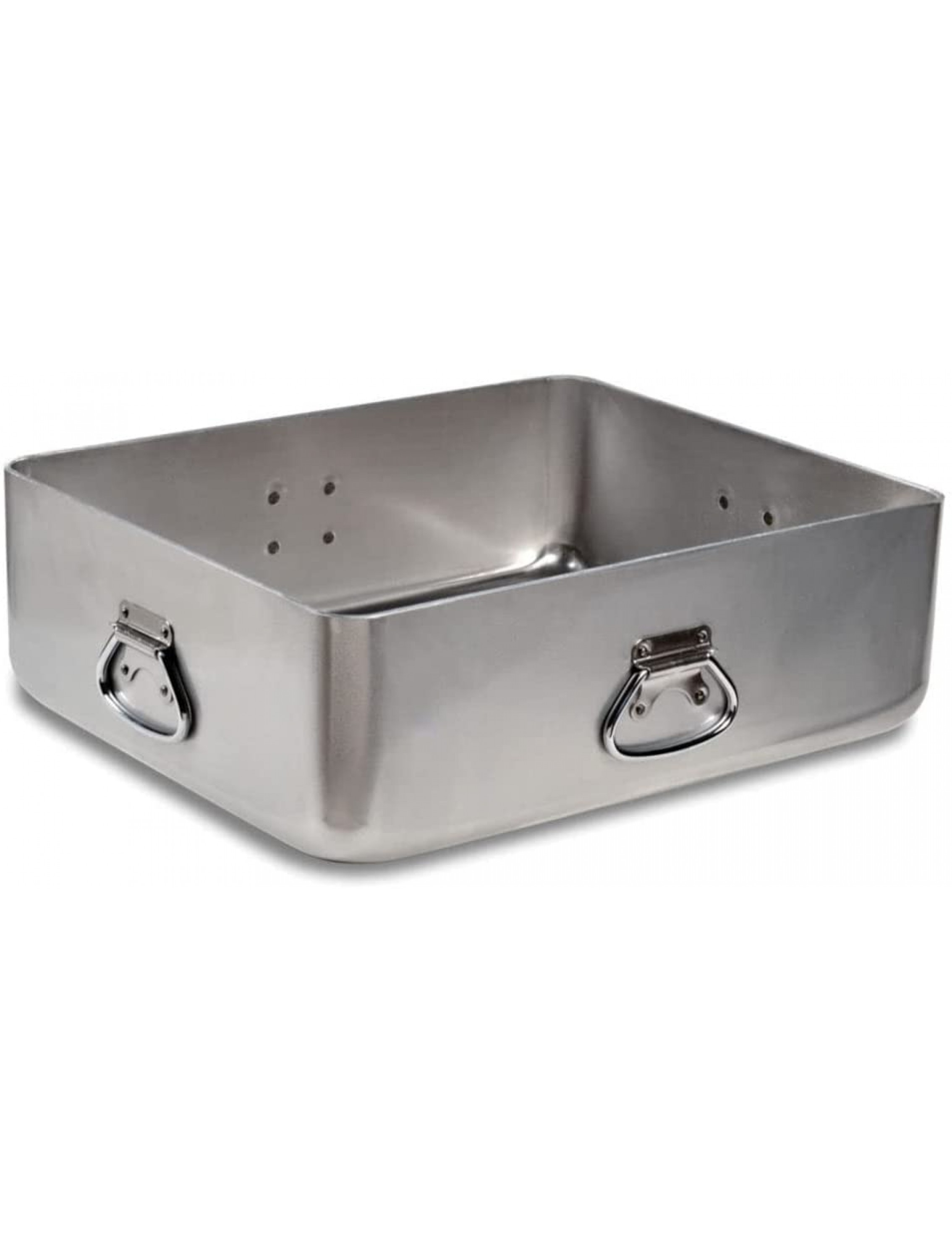 Extra Heavy Gauge Aluminum Roaster. Handles on All Four Sides 21 x 17 X 7 High. Optional Cover: See Item #68392 - B36YQ185P