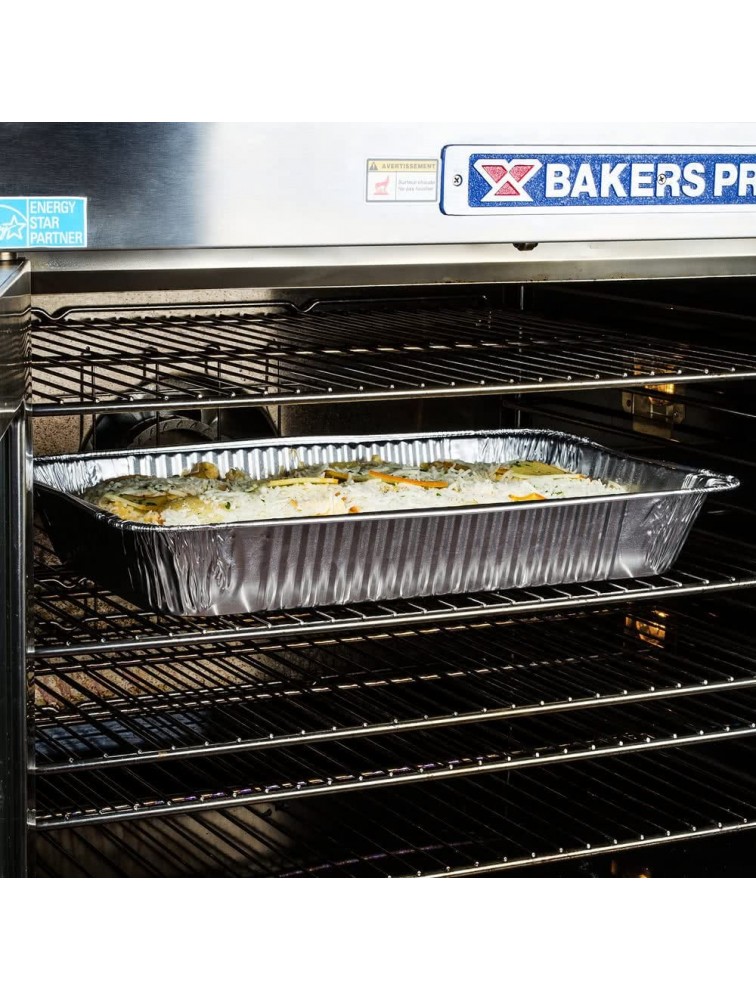 High Quality Durable Disposable Aluminum Foil Steam Roaster Pans Full Size Deep Heavy Duty Baking Roasting Broiling 17 X 12.5 X 3 Thanksgiving 30 - B7V9W5XDN