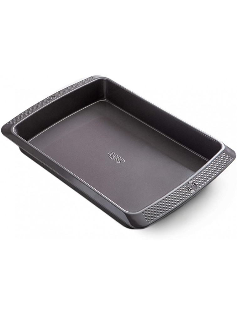 SAVEUR SELECTS 10-Inch by 14-Inch Roasting Pan Non-stick Warp-resistant Carbon Steel Dishwasher Safe Artisan Bakeware Series - B852C77T0
