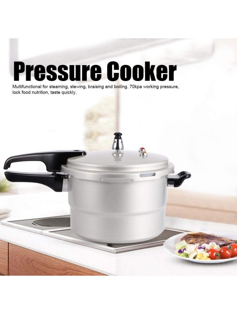4L 5L Pressure Cooker Stainless Steel Cooking-Pot Gas Steamer Electric Ceramic Stove Safety Pressure Cooker for Household Restaurant20cm - BOOU1HSFU