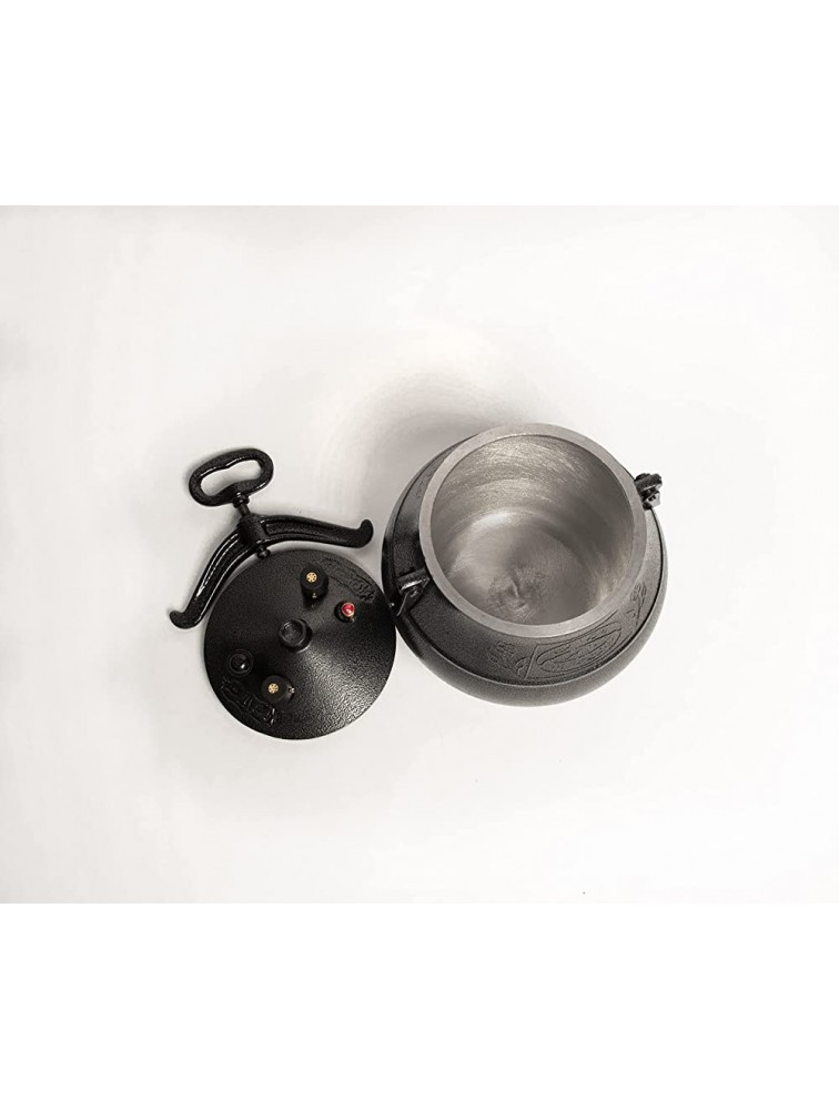 Afghan pressure cooker Model SB4.9 qt. or4.7 liter Aluminum Uzbek Kazan pressure pot for indoor outdoor cooking - BDJ76LKT6