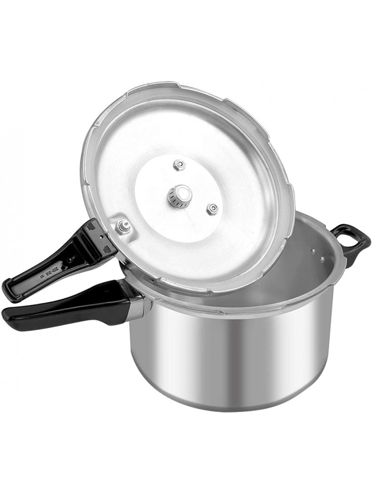 Barton 8Qt Pressure Canner w Gauge & Release Valve Aluminum Canning Cooker Pot Stove Top Instant Fast Cooking - B2L9F1Z8K