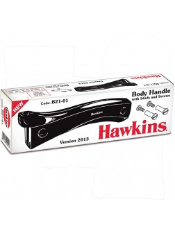 HAWKINS B21-01 Plastic Pressure Cooker Body Handle 1.5L to 12L Black - B9K5NMDBC