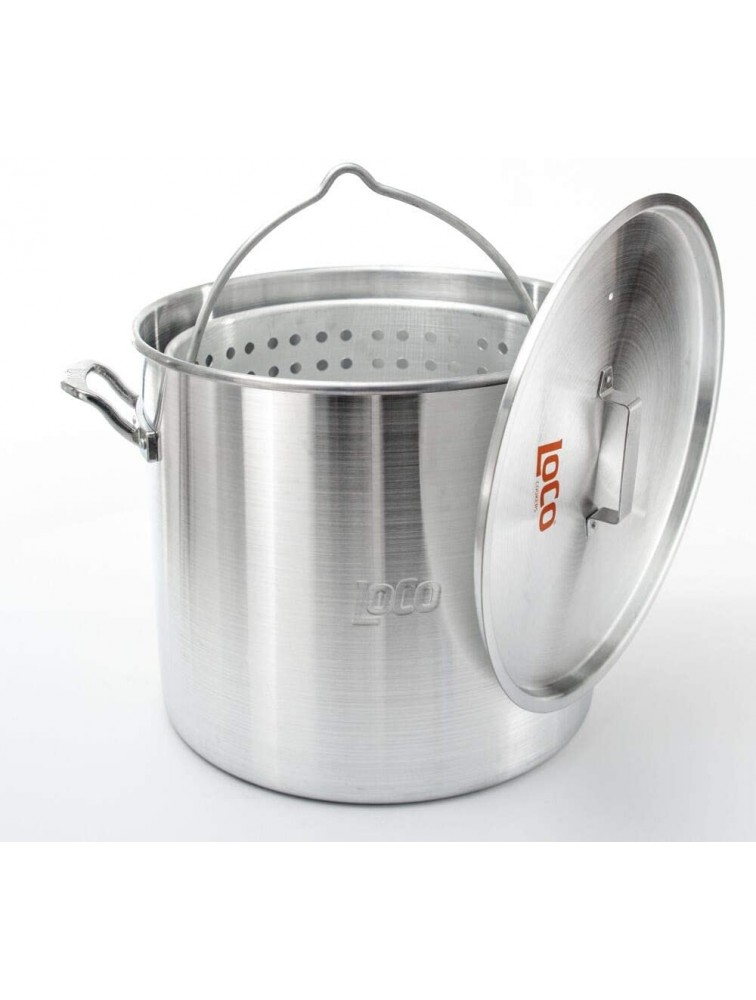 Loco Cookers LCTSK80 80 Quart Outdoor Cooking and Boiling Kit for Crawfish and Seafood Boils - BW06EKBG5